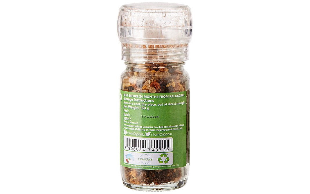 Turn Organic Steak Seasoning Ginger    Bottle  60 grams